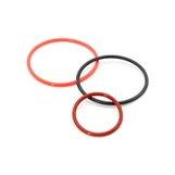 Juntas tóricas de silicona roja de caucho resistente a altas temperaturas
