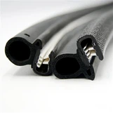 Extrusiones de caucho con canal U-